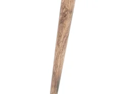 Beistelltisch 2Er Set Mango Holz Dunkelbraun Oval Khetua