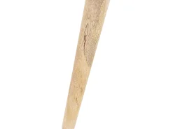 Beistelltisch 2Er Set Mango Holz Hellbraun Rund Sharma