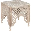 Beistelltisch Heller Holzfarbton Quadratisch 40 X 40 Cm Kadma