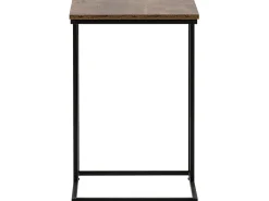 Beistelltisch Holzoptik Braun Quadratisch 40 X 40 Cm Troy