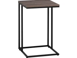 Beistelltisch Holzoptik Taupe Quadratisch 40 X 40 Cm Troy