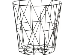 Beistelltisch Schwarz / Heller Holzfarbton 40 Cm Lanark