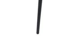 Beistelltisch Silber / Schwarz Rund 43 Cm Telfer