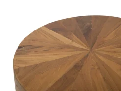 Beistelltisch Teakholz Braun 35 Cm Brant