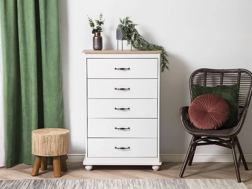 Beistelltisch Teakholz Hellbraun 35 Cm Tulita