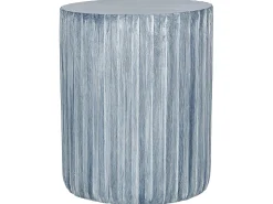 Beisttelltisch Beton Grau Rund 39 Cm Amaro