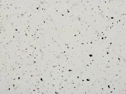 Beisttelltisch Beton Weis Terrazzo Optik Rund 37 Cm Edolo