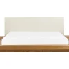 Bett Heller Holzfarbton Lattenrost 180 X 200 Cm Zen