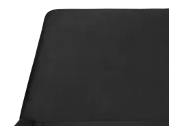 Bett Schwarz Samtstoff Lattenrost 180 X 200 Cm Vienne