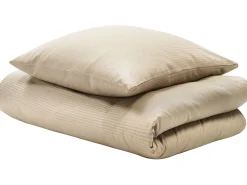 Bettwasche Set Beige Baumwollsatin 220 X 240 Cm Avondale