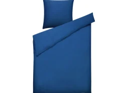 Bettwasche Set Dunkelblau Baumwollsatin 135 X 200 Cm Harmonridge