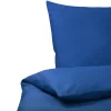 Bettwasche Set Dunkelblau Baumwollsatin 220 X 240 Cm Harmonridge