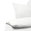 Bettwasche Set Weis Baumwollsatin 220 X 240 Cm Avondale