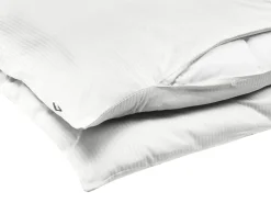 Bettwasche Set Weis Baumwollsatin 220 X 240 Cm Avondale