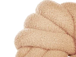 Boucle Knoten Kissen Beige 31 X 31 Cm Akola