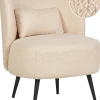 Boucle Sessel Beige Otsby
