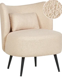 Boucle Sessel Beige Otsby