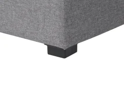 Boxspringbett Grau Mit Bettkasten Hochklappbar 180 X 200 Cm Senator