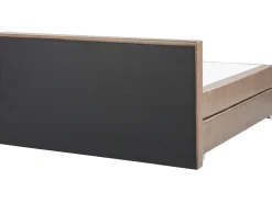 Boxspringbett Kunstleder Braun 180 X 200 Cm President