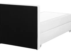 Boxspringbett Kunstleder Weis 90 X 200 Cm President