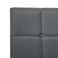 Boxspringbett Polsterbezug Grau 180 X 200 Cm Admiral