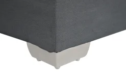 Boxspringbett Polsterbezug Grau 180 X 200 Cm Admiral
