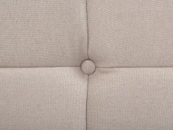 Boxspringbett Polsterbezug Leinenoptik Beige 90 X 200 Cm Admiral