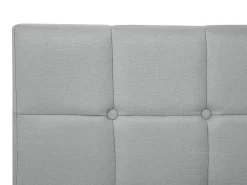 Boxspringbett Polsterbezug Hellgrau 140 X 200 Cm Admiral