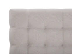 Boxspringbett Polsterbezug Mit Bettkasten Hochklappbar Hellgrau 160 X 200 Cm Magnate
