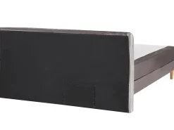Boxspringbett Samtstoff Grau 180 X 200 Cm Marquise