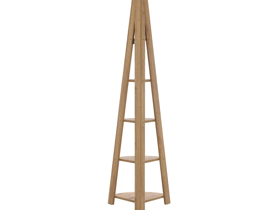 Bucherregal Heller Holzfarbton 5 Facher Mobile Solo