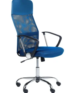 Burostuhl Blau Hohenverstellbar Design