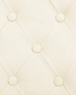 Burostuhl Kunstleder Beige Hohenverstellbar Princess