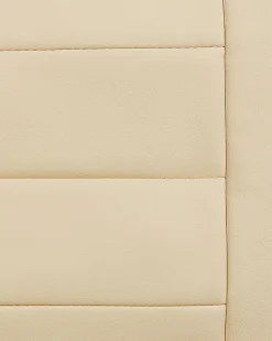 Burostuhl Kunstleder Beige Massagefunktion Heizfunktion Hohenverstellbar Grandeur