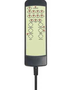 Burostuhl Kunstleder Beige Massagefunktion Heizfunktion Hohenverstellbar Grandeur