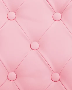 Burostuhl Kunstleder Rosa Hohenverstellbar Princess