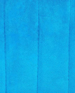 Burostuhl Samtstoff Blau Hohenverstellbar Sanilac