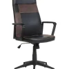 Burostuhl Schwarz / Braun Hohenverstellbar Deluxe
