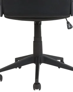 Burostuhl Schwarz / Braun Hohenverstellbar Deluxe