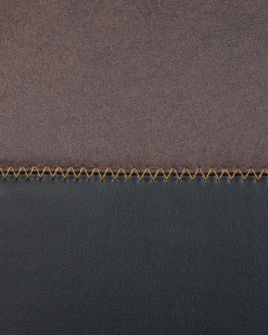 Burostuhl Schwarz / Braun Hohenverstellbar Deluxe