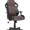 Burostuhl Schwarz / Braun Hohenverstellbar Supreme