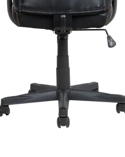 Burostuhl Schwarz / Braun Hohenverstellbar Supreme