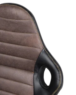 Burostuhl Schwarz / Braun Hohenverstellbar Supreme