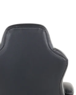 Burostuhl Schwarz / Dunkelbraun Hohenverstellbar Prince