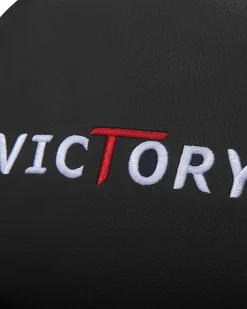 Burostuhl Schwarz / Rot Hohenverstellbar Mit Fusstutze Victory