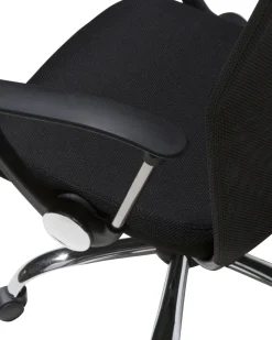 Burostuhl Schwarz Kunstleder Hohenverstellbar Design