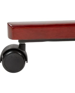 Burostuhl Schwarz Leder Massagefunktion Heizfunktion Diamond