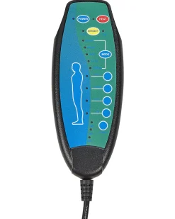 Burostuhl Schwarz Leder Massagefunktion Heizfunktion Diamond