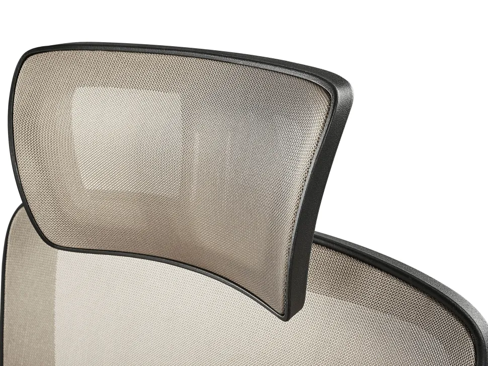 Burostuhl Taupe / Schwarz Hohenverstellbar Noble