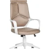 Burostuhl Taupe / Weis Hohenverstellbar Delight